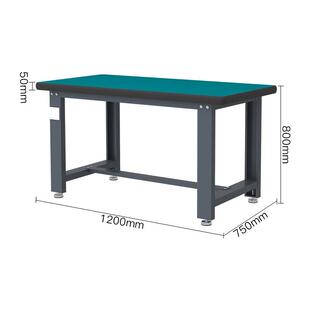 工业灰重型防静电工作台钳工操作台车间装配台平面维修台灯架挂板