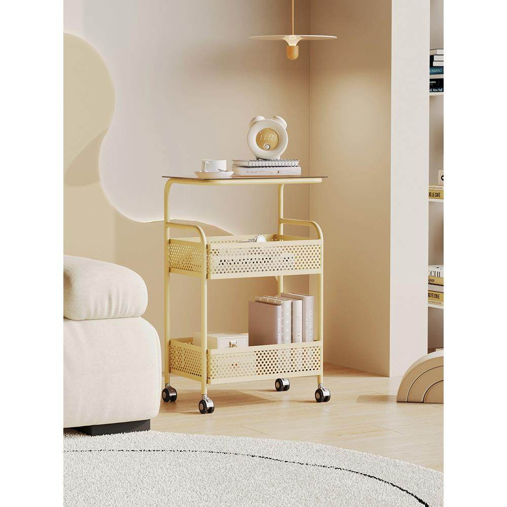 L&奶油风客厅沙发边几可移动卧室床头柜小推车茶几置物架多层收纳,鲜花速递/花卉仿真/绿植园艺,割草机/草坪机,淘宝优惠券,粉丝福利购,淘宝优惠卷