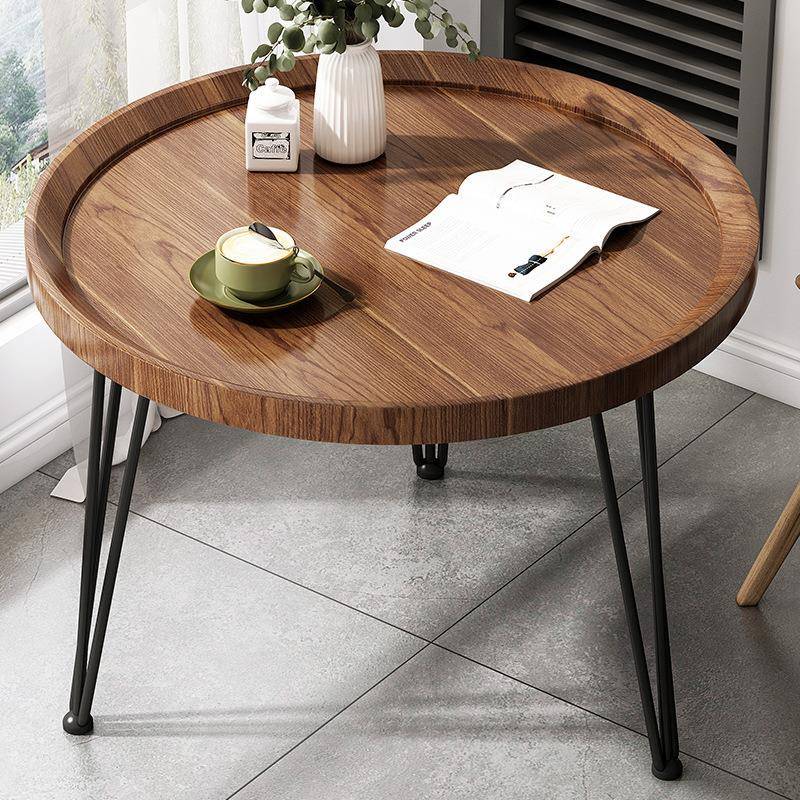 小茶几客厅沙发边几家用极简创意阳台小圆桌小户型卧室简易床头桌