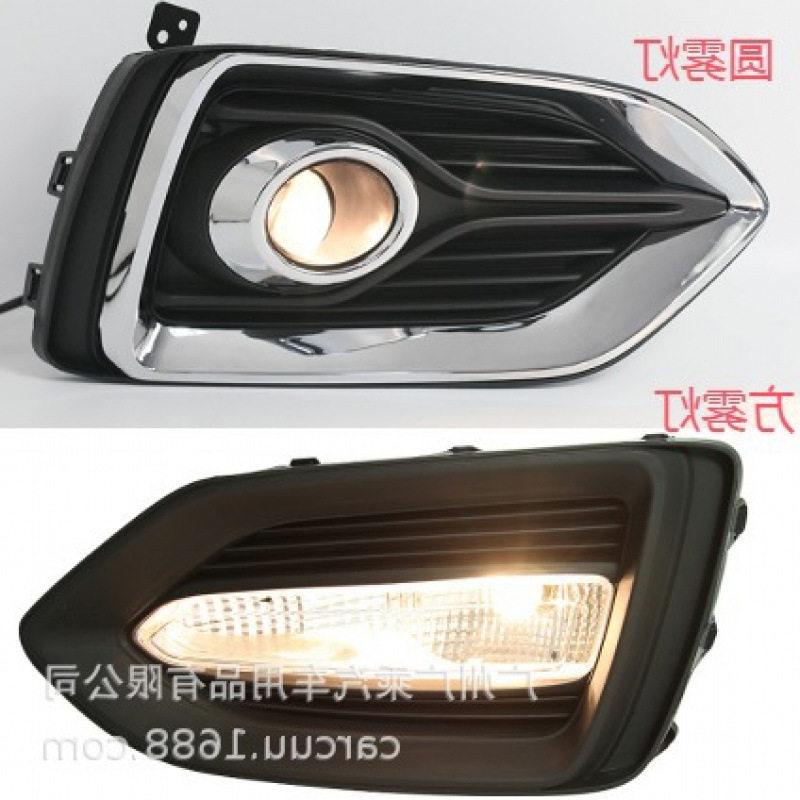适用于17-19款现代雅绅特日行灯18雅绅特雾灯LED accent fog lamp