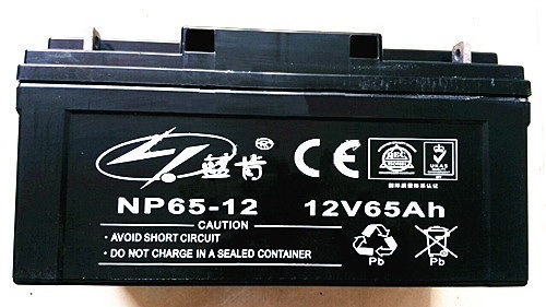 蓝肯蓄电池12V6H铅酸免维护NP65-12储能工业电瓶计算机系统包邮