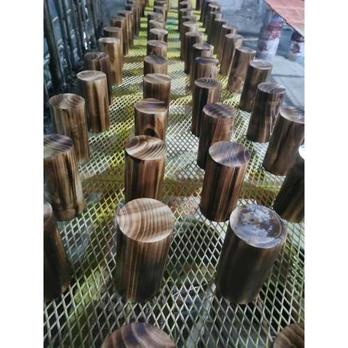 幼儿园实木碳化碳烧儿童积木大型实木户外积木大块建构区搭建玩具