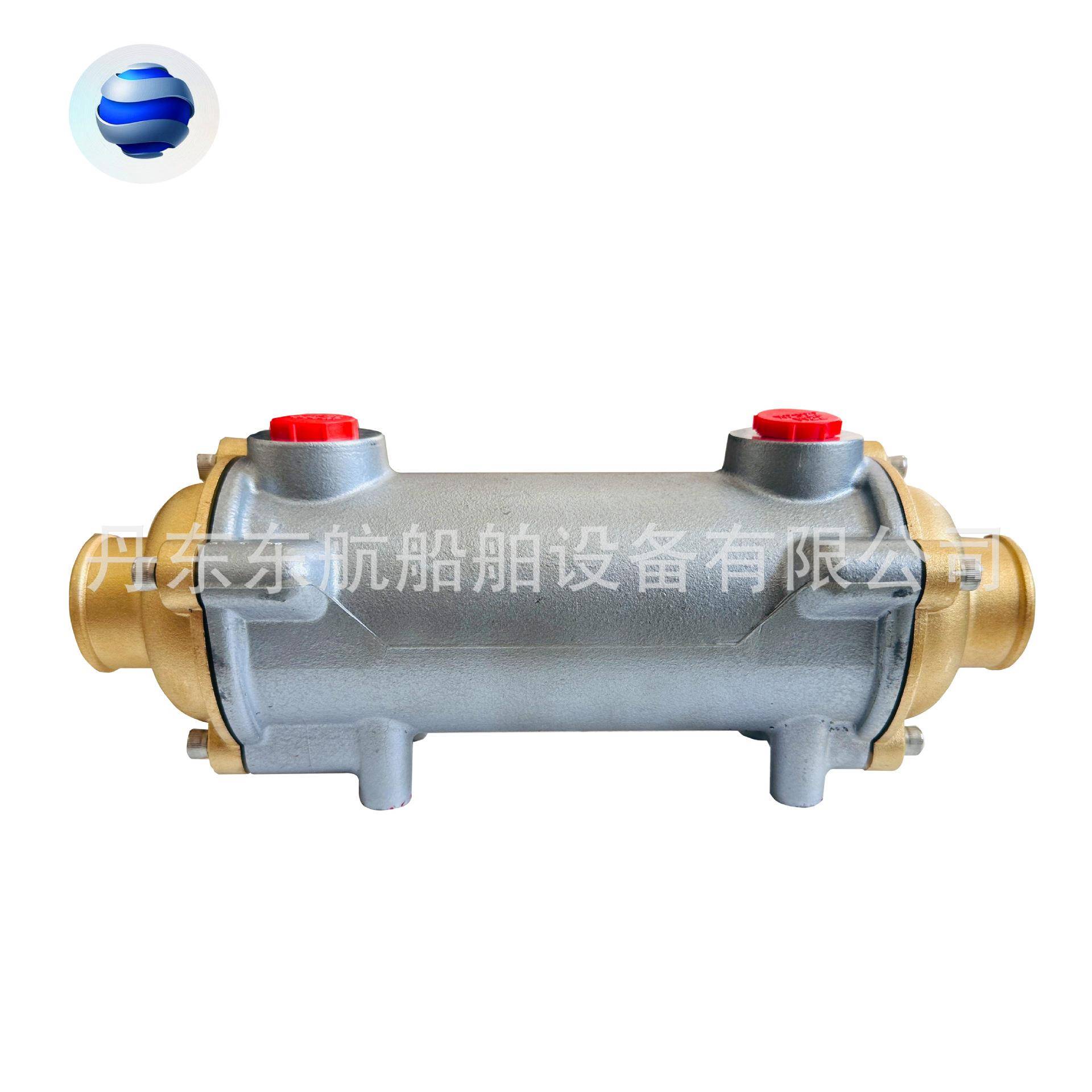 船用机油冷却器MB170 船用齿轮箱散热器 船用齿轮箱油管