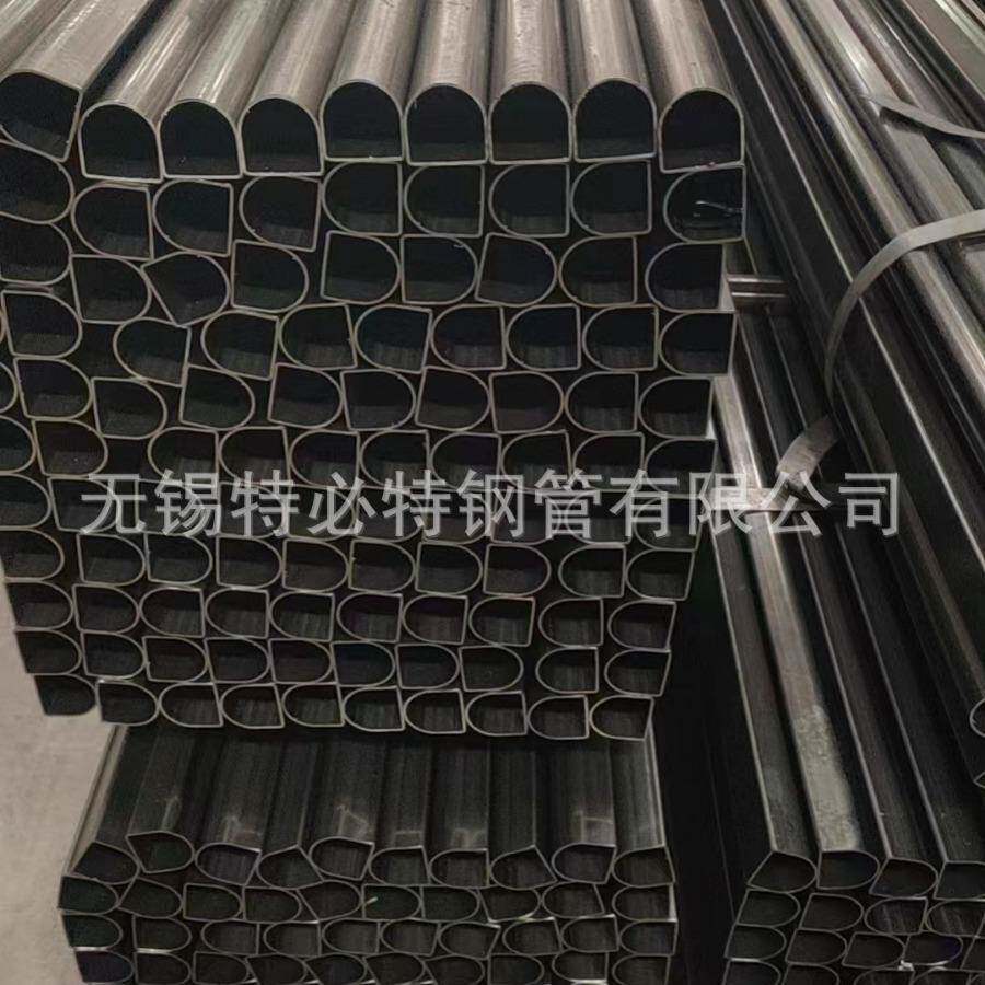 无锡焊管厂 940据D管形d型钢管家具用d形焊管 精 密冷拔管 可根图