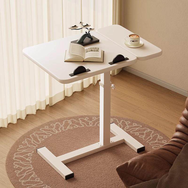 可移动床边桌升降电脑桌卧室家用学生学习书桌客厅折叠办公小桌子