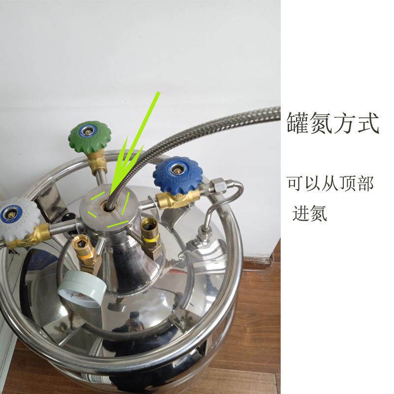 维自增压液罐30 材料拉伸氮力YDZ-30L学性能碳纤仪器自动补氮供给