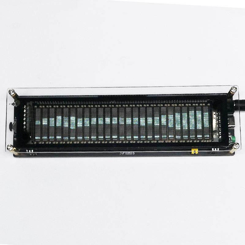声控拾音VFD2515音乐频谱显示屏5-12V输入音响氛围电平跳动灯真空