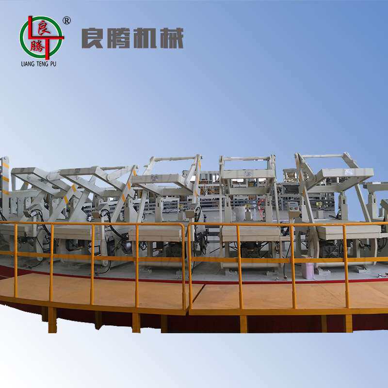 专业 全自动高压发泡流水线 30工位汽车座垫发泡圆盘流水线