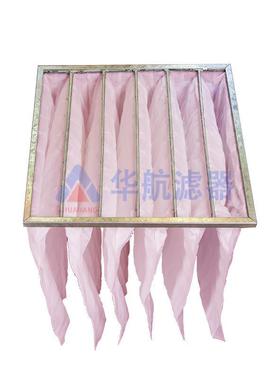 F7F8中效布袋式滤芯 中效袋式过滤器3P 5P 中效板框过滤器