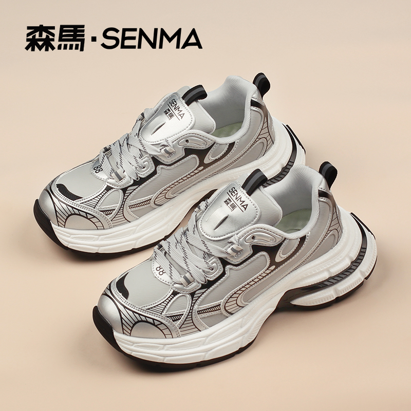 SENMA/森马秋冬新款皮面男女鞋