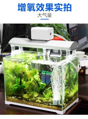 森森CT-201增氧泵充氧泵鱼缸增氧机静音小型双孔养鱼鱼缸氧气泵