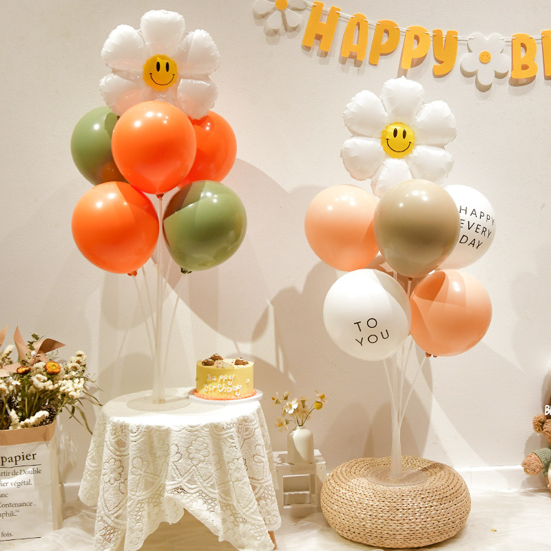 六一儿童节装饰户外花朵雏菊气球桌飘野餐网红拍照道具场景布置品,节庆用品/礼品,气球,淘宝优惠券,粉丝福利购,淘宝优惠卷