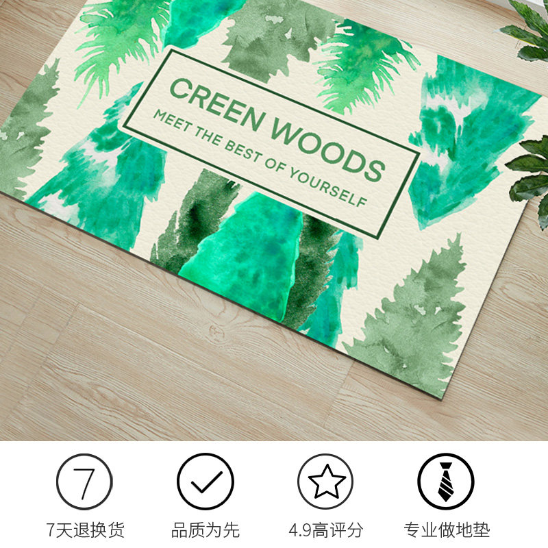 地垫门垫进门入户垫子卧室卫生间可擦皮革防滑家用入门门垫脚垫,居家布艺,家用脚垫,淘宝优惠券,粉丝福利购,淘宝优惠卷