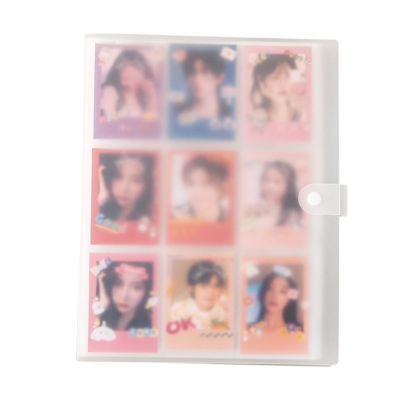 3寸拍立得相册本照片明信片收纳A4九宫格卡册爱豆专辑小卡纪念册