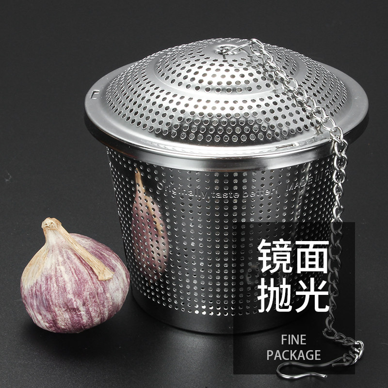 304不锈钢泡茶过滤器料理笼煲汤 中药虑盒调料球卤水包香料球包