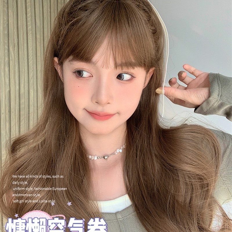 一口喵网红假发女长卷发发jk日常自然逼真新款lolita全头套式假发,美发护发/假发,日常整顶假发,淘宝优惠券,粉丝福利购,淘宝优惠卷