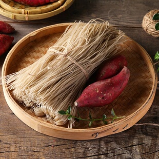 河南特产正宗手工红薯粉条地瓜粉条干货酸辣粉火锅细粉500克*3袋