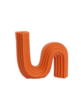 北欧房极简N形花插瓶摆件 2062家居装饰品样板客厅电视柜关玄桌面