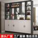 926实木关玄柜鞋 客厅屏风隔用断简约客厅隔 柜体进门家门口一欧式