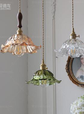 日式店复古璃吊餐厅灯怀旧吧46930台咖啡民宿玄关橱窗走廊黄铜玻