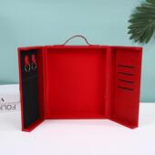 双SFM开门高交房匙盒商档务送礼礼品盒楼盘收房钥现货交盒付手提