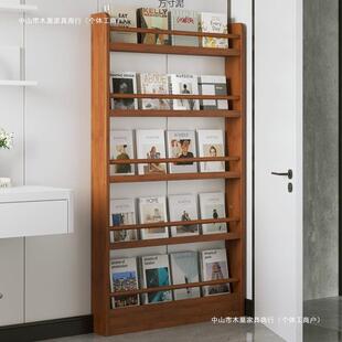 生门缝后收纳柜卫间墙上超陈薄夹置物架子书房壁挂儿童查看详情书