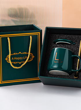 【鲸宝】颜值礼盒套装礼品杯高档陶瓷杯伴手礼杯子 Z