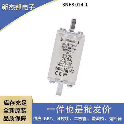 低压熔断器 保险丝3NE8024-1 3NE8022-1 3NE8021-1质量保障