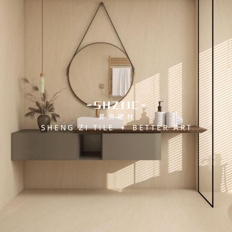 中古风美拉德莱姆石砂岩瓷砖客厅地砖厨房卫生间墙砖咖啡厅阳台砖