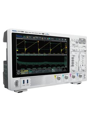 普源DHO1102示波器100带宽DHO1202高清4通道触控屏台式数字示波器