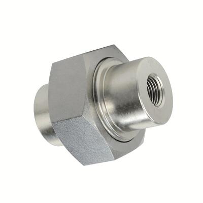 UN/UNF Female耐极压316不锈钢六角内丝直通 1716P145