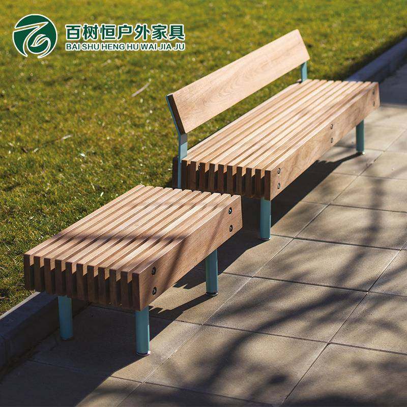 坐凳不锈钢铁艺公园椅公共广场长椅子防腐木座椅实木户外现代简约,电子元器件市场,其它元器件,淘宝优惠券,粉丝福利购,淘宝优惠卷