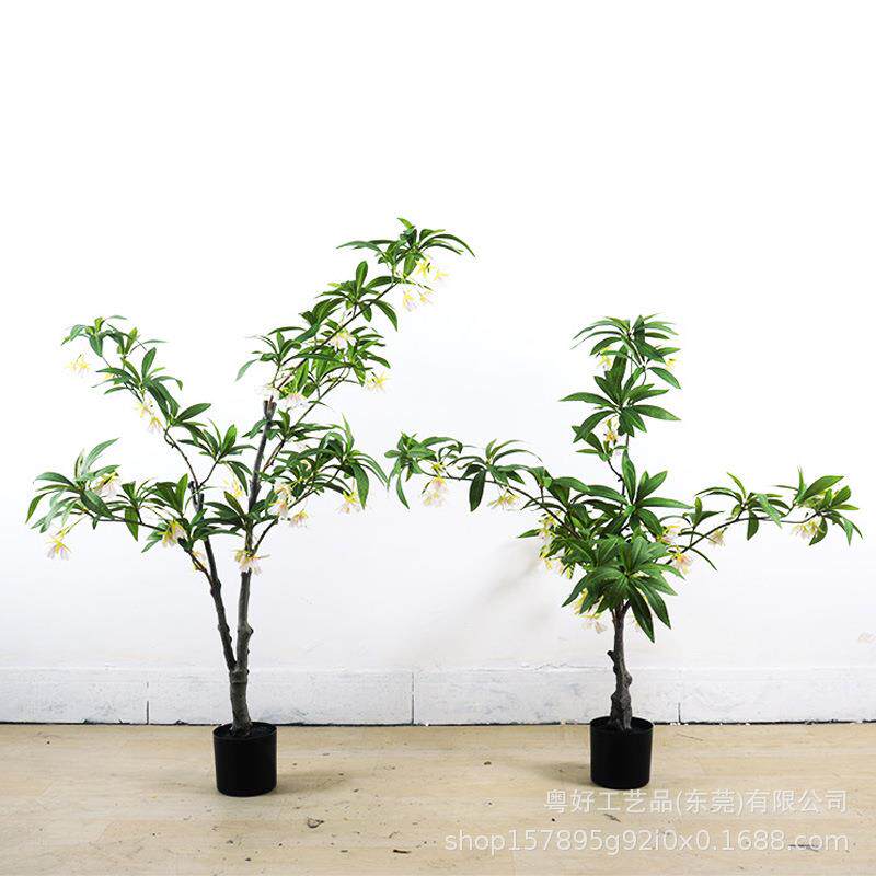 厂家仿真绿植物水石榕酒店客厅店铺茶室橱窗落地花艺装饰假树