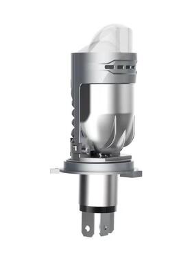 M01P汽车大灯h4直插式远近光改装车灯 超亮双光透镜汽车led大灯