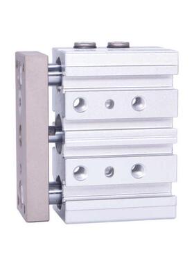 亚德客三轴导杆气缸TCM12/16/20/25/32/40/50/63/80X10X3075X100S