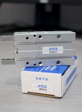 亚德客型180度°气动手指爪开度气缸90HFR10/16/20/25/32/N闭气