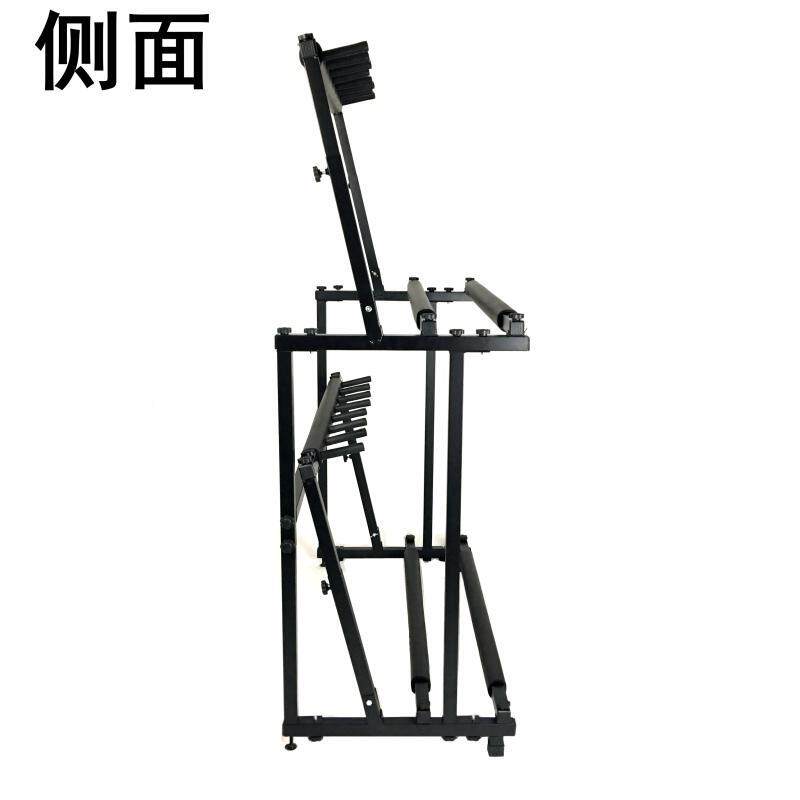 双层A乐器架可放软/弹枪枪架K多头架水架玩具枪摆放展示架