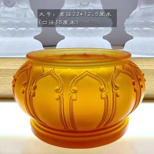 琉璃香炉家用佛具摆件客厅供供奉用品佛堂桌面居家礼佛寺庙线香具