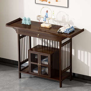 供桌佛台家用中式实木桌条案神台供桌供财神香案台菩萨佛龛供奉佛