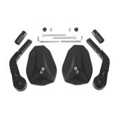 摩托车电动车光复古改铝合51557金高清视野后视镜大反镜手装 把镜