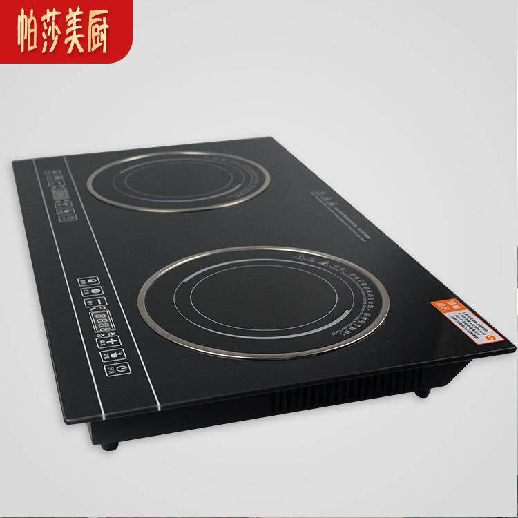 双头厂电磁电陶炉电双电眼灶台嵌入两双用家用双灶电陶炉家有出口