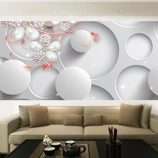 墙贴自粘电视背景画纸大幅整张壁纸画客厅卧室装饰贴画贴