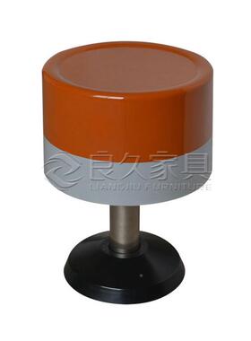 汉堡店咖啡厅玻璃钢矮茶LJ-82036吧椅奶品店员工食堂餐椅餐小吃甜