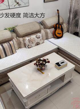 沙发一棕垫加硬VIH飘二三座组合贵妃实绵木椅子窗海垫加硬椰棕榈