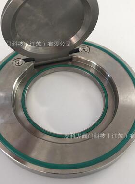 不钢304对夹止回阀H74X-16P旋启阀式薄型单向逆止DN8F0125锈1无品