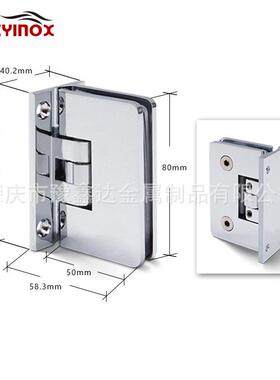 0带液压玻璃度门铜浴室JM-001AJ夹9可调节角合度玻璃页