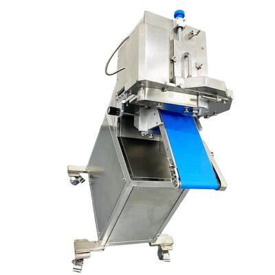 鲜肉切片切机连续式鸡胸肉水片开片机里脊肉平片WBE全自动鲜肉机