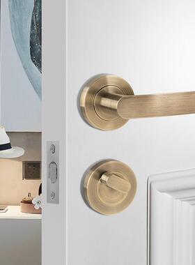 隐形室锁锌合金分体单面锁室门内卧门背景墙暗锁木暗门隐藏门FZP