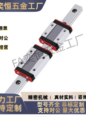 IAC01/02/05/06/41/42-H8 H10 H13/H16-L95/L100/L75微型直线导轨