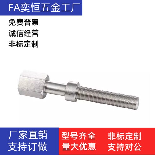 细牙调整螺栓AJSTFS8-60 65 70 75 80 85 90 95 100外六角型标准